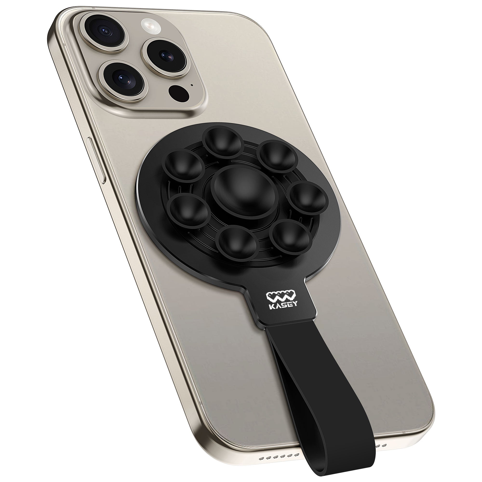 Ventouse métal double face