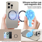 Magsafe metal suction cup
