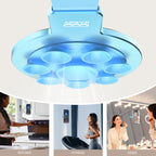 Double-sided metal suction cup