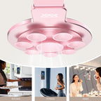 Double-sided metal suction cup