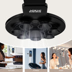 Double-sided metal suction cup