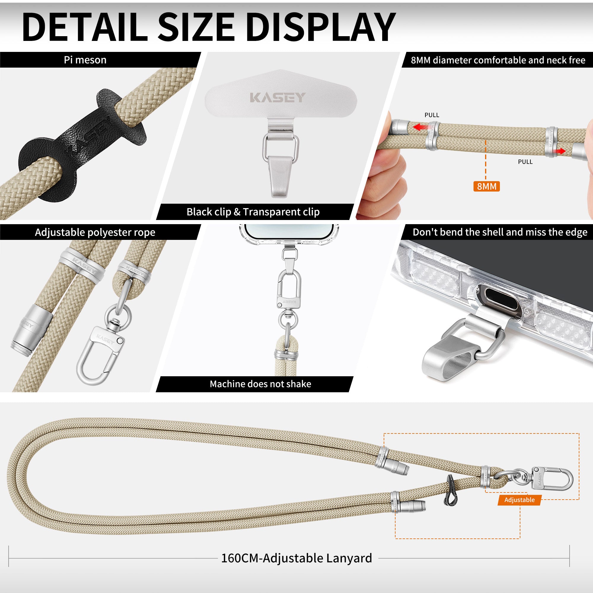 Cordons ajustables finition argenté