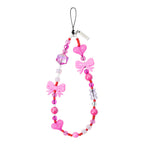 Fuchsia Bow Chain