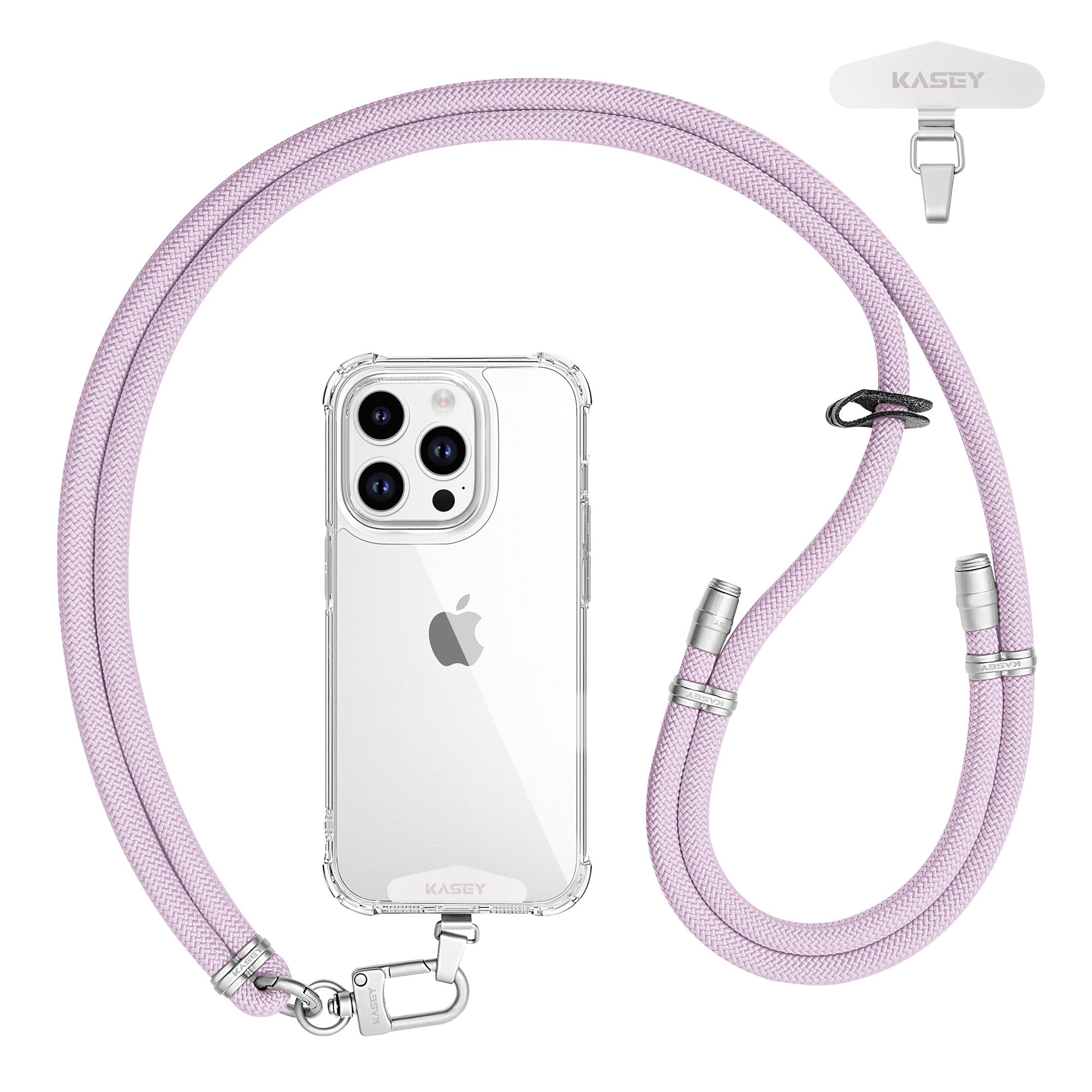 Cordons ajustables finition argenté