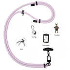 Adjustable lanyard black-finish