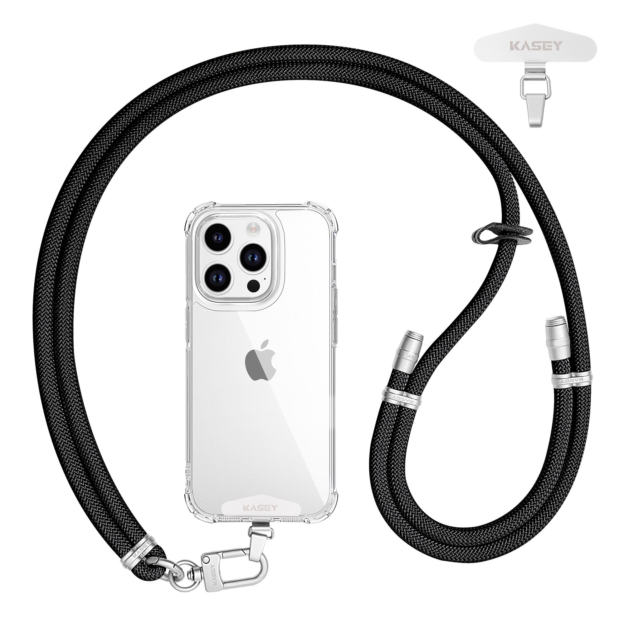 Cordons ajustables finition argenté