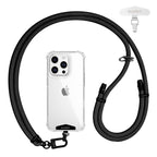 Adjustable lanyard black-finish