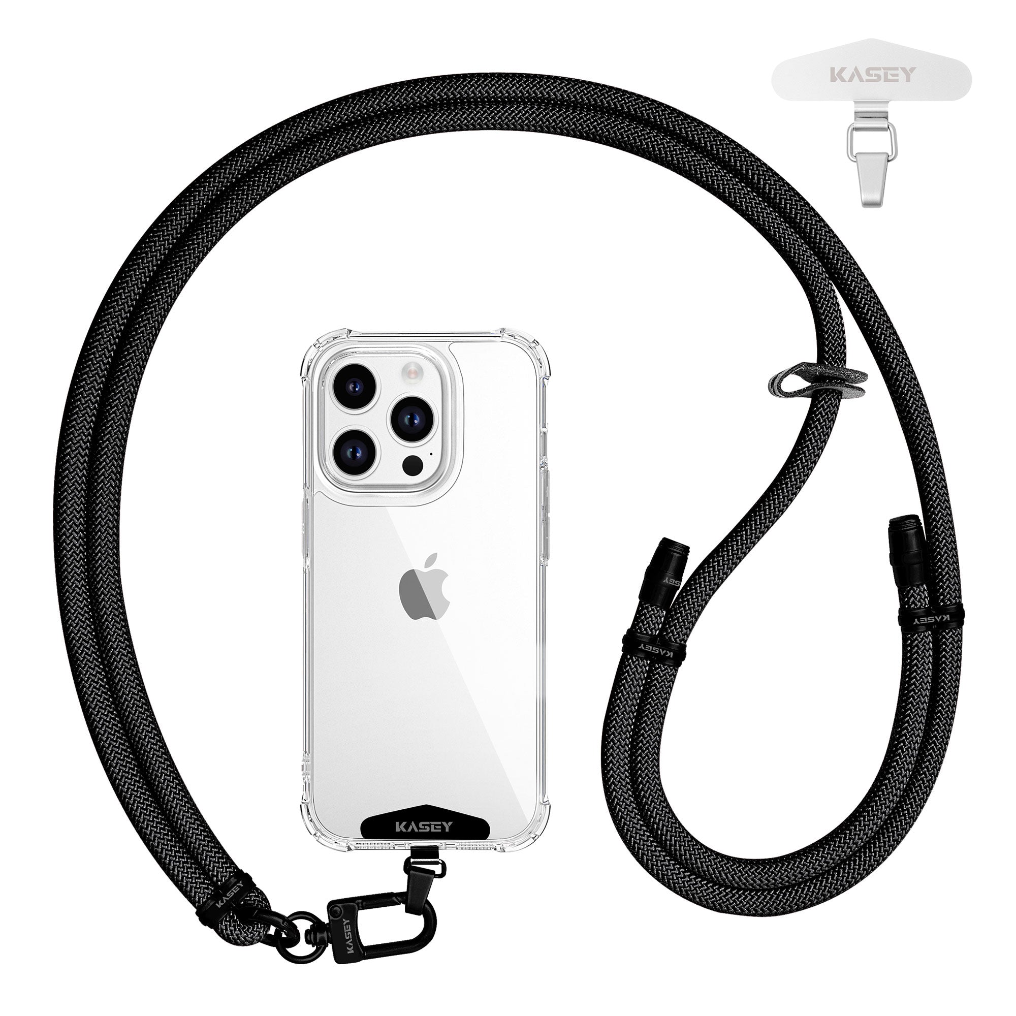 Cordons ajustables finition noir