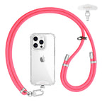 Adjustable lanyard silver-finish