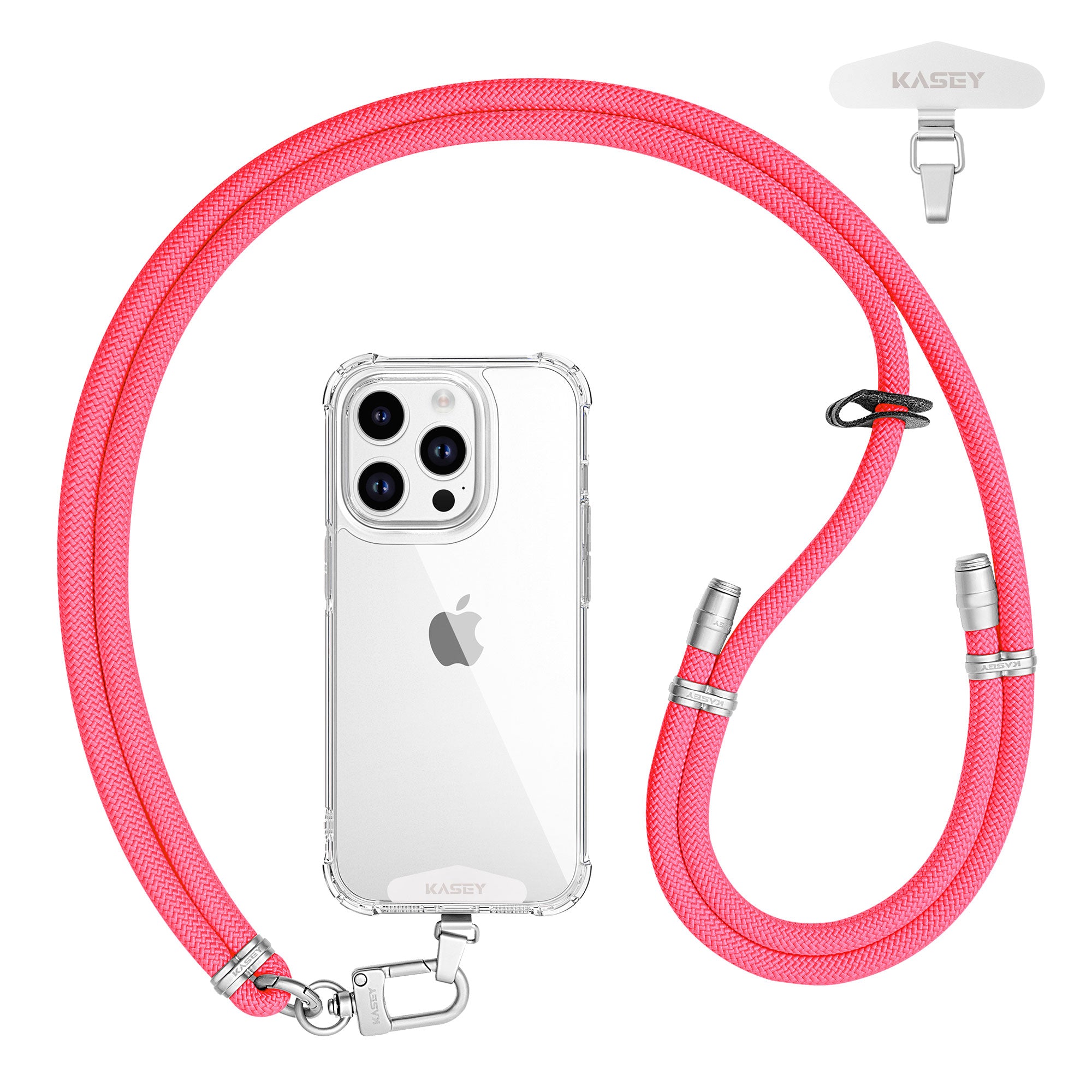 Cordons ajustables finition argenté