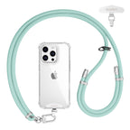 Adjustable lanyard silver-finish