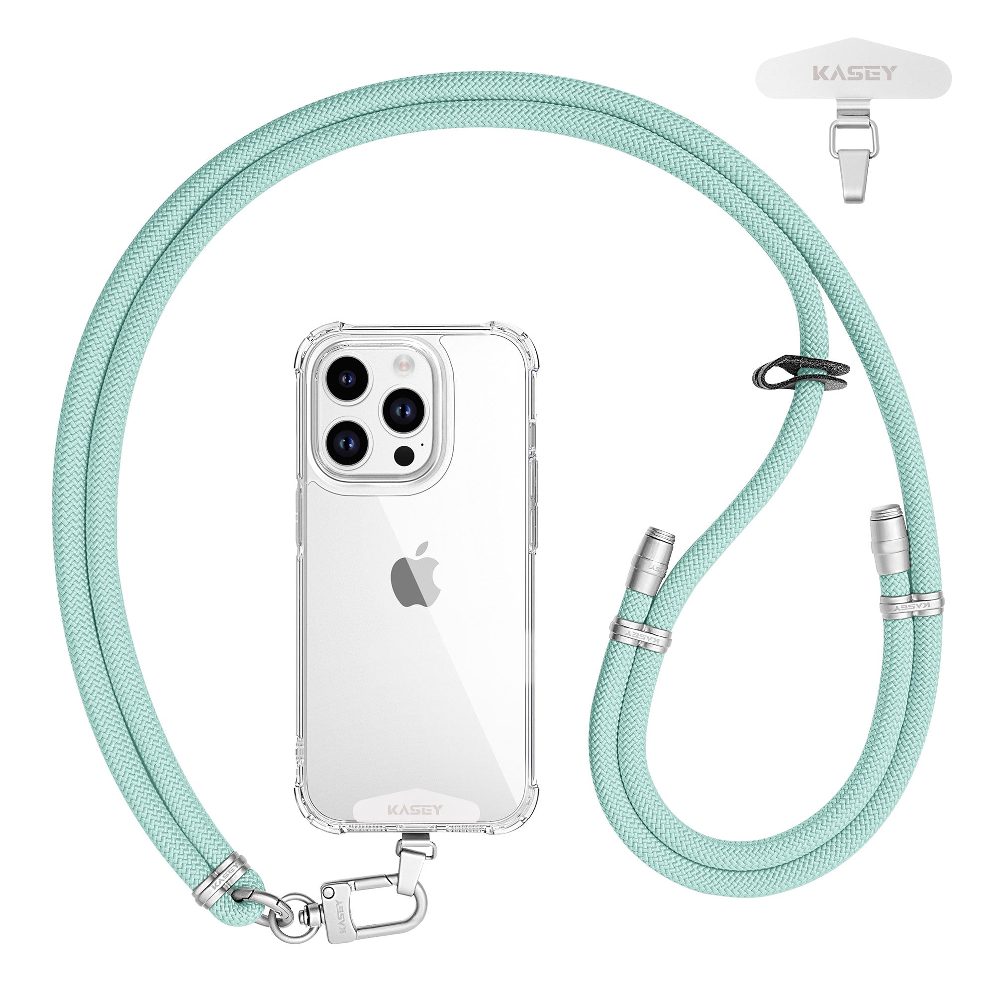 Cordons ajustables finition argenté