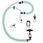 Adjustable lanyard black-finish