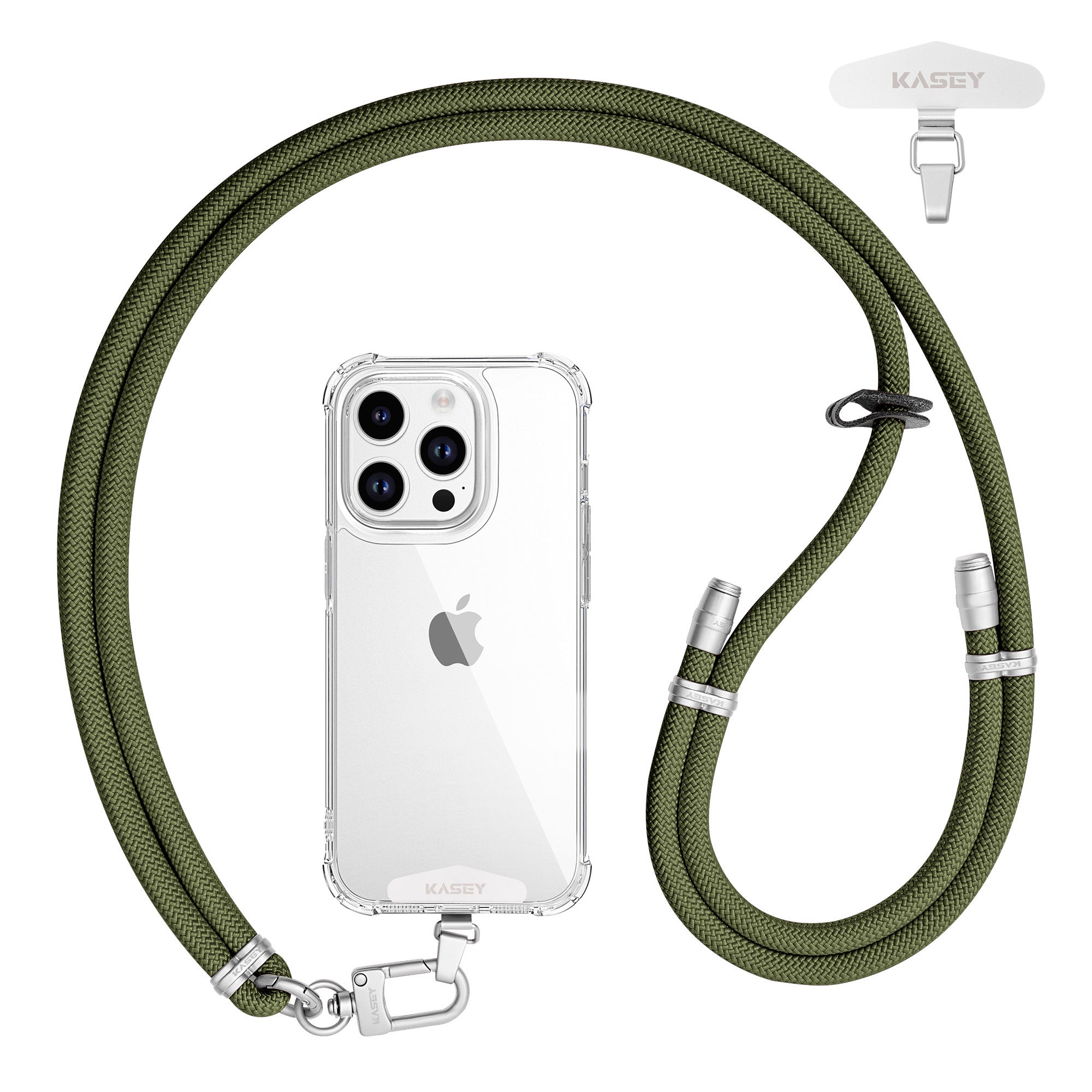 Cordons ajustables finition argenté