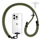 Adjustable lanyard black-finish