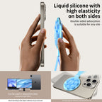 Double-sided metal suction cup