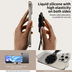 Double-sided metal suction cup