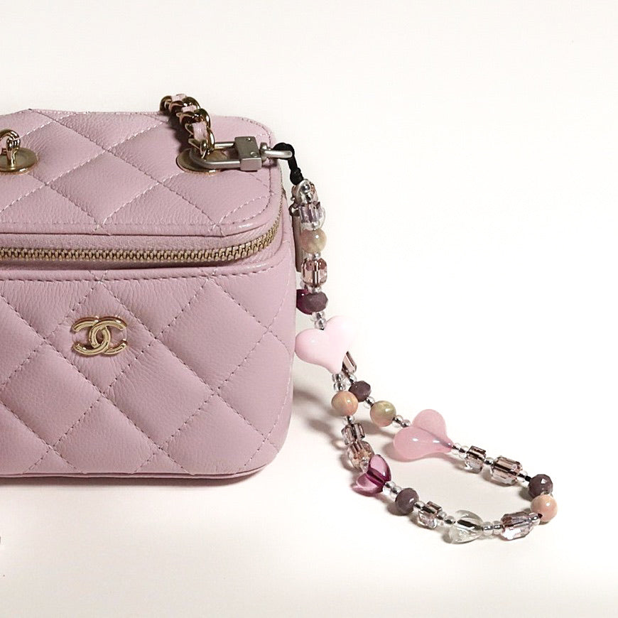 Chaîne Coeur Lavande