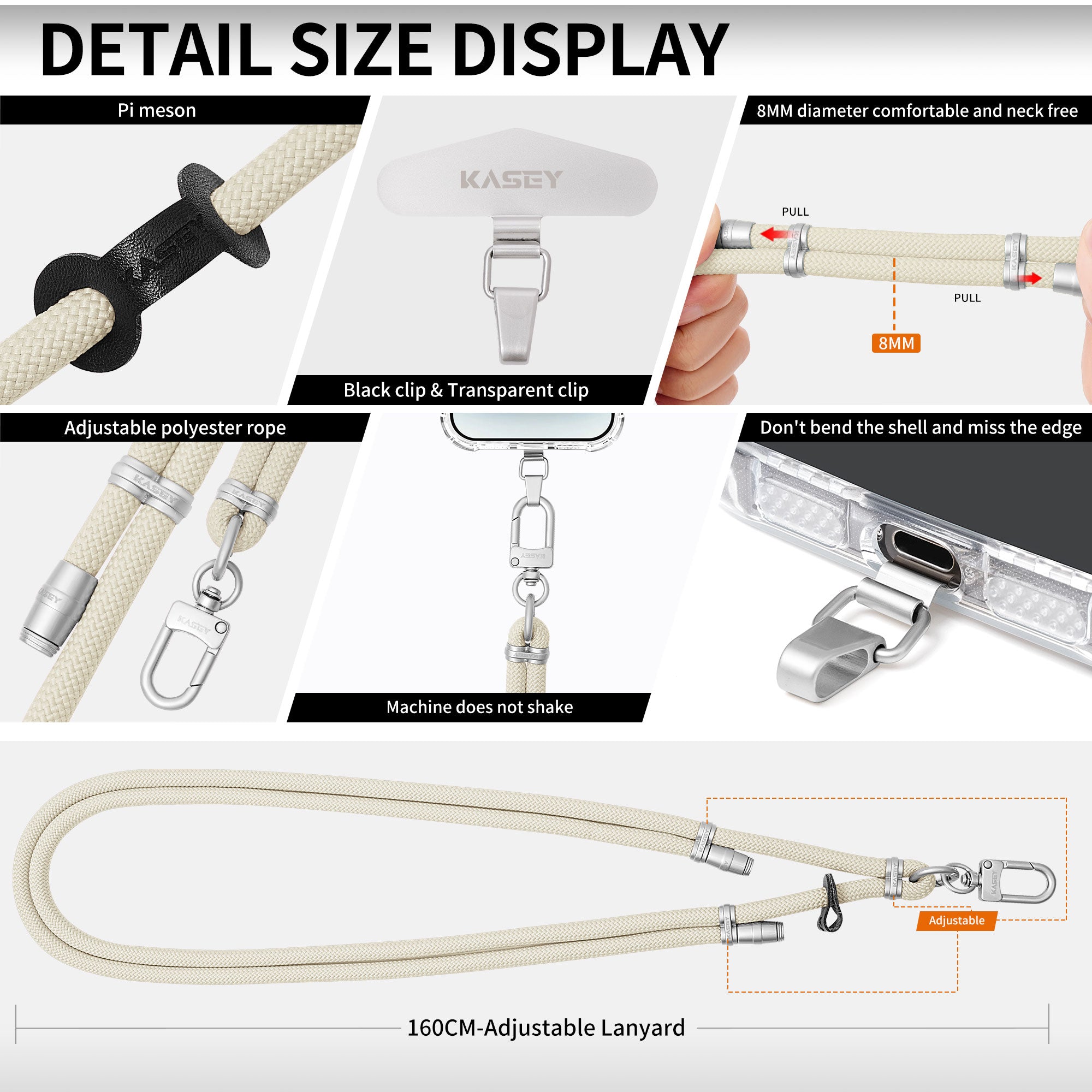 Cordons ajustables finition argenté