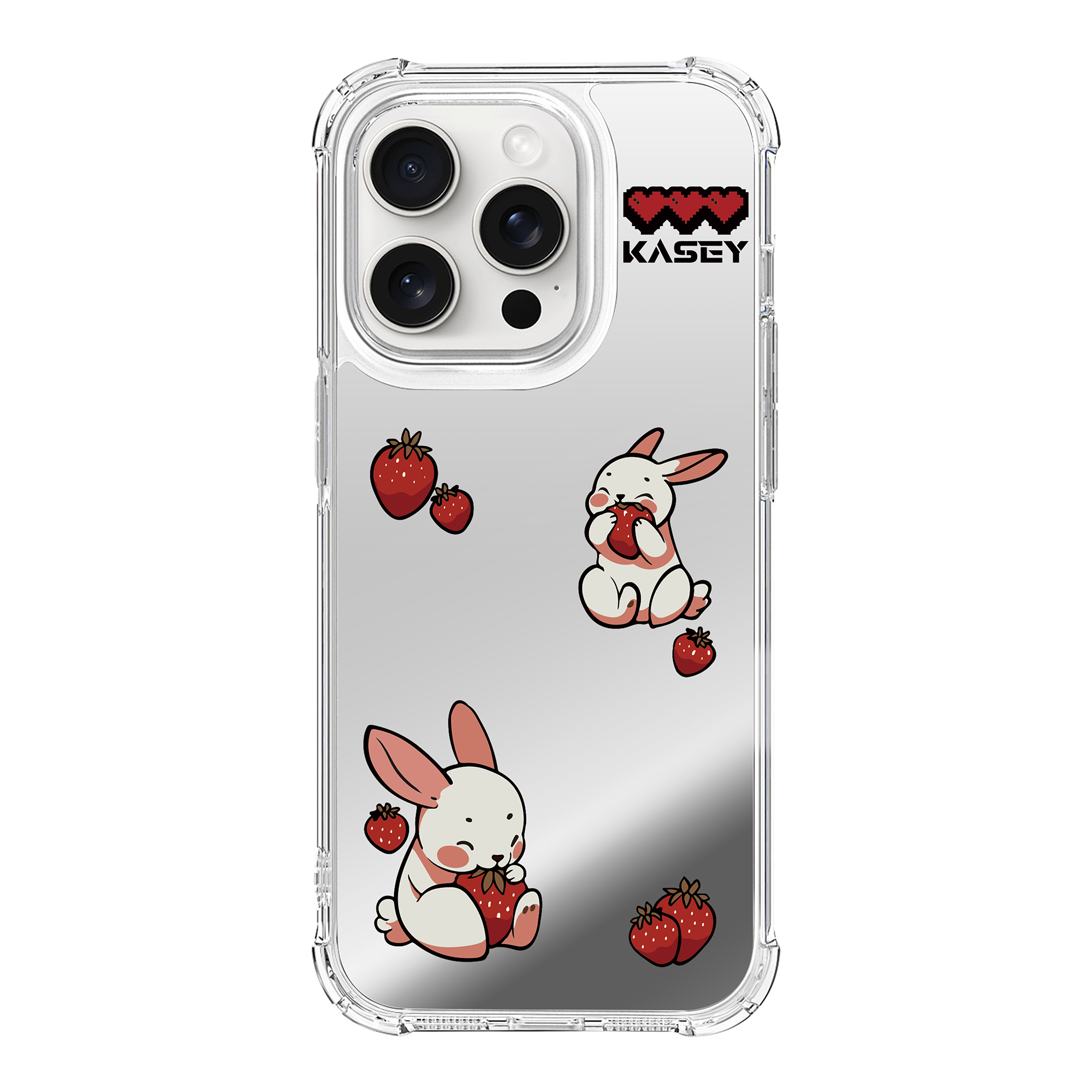 Miroir Lapin gourmant iPhone 13-14-15