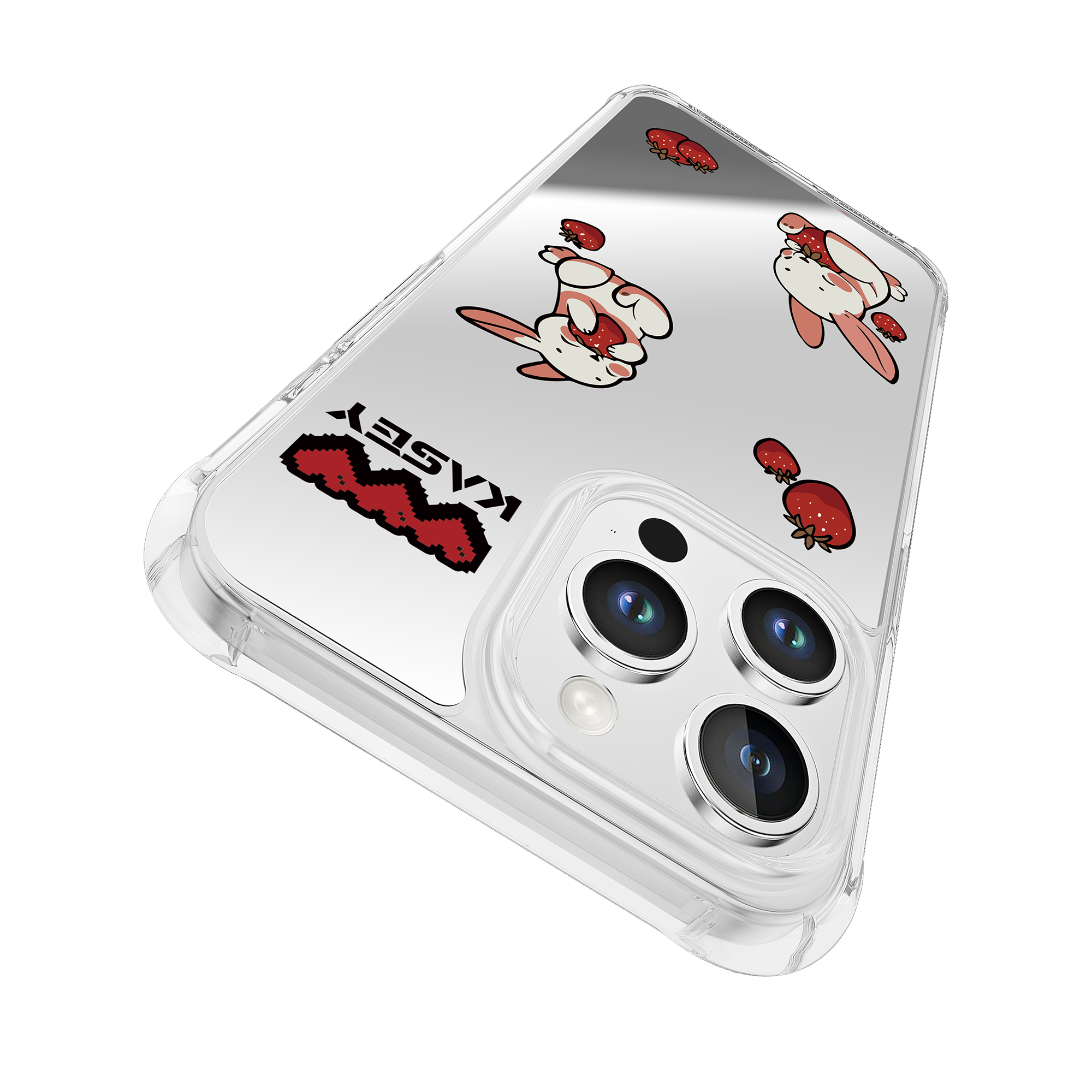 Miroir Lapin gourmant iPhone 13-14-15