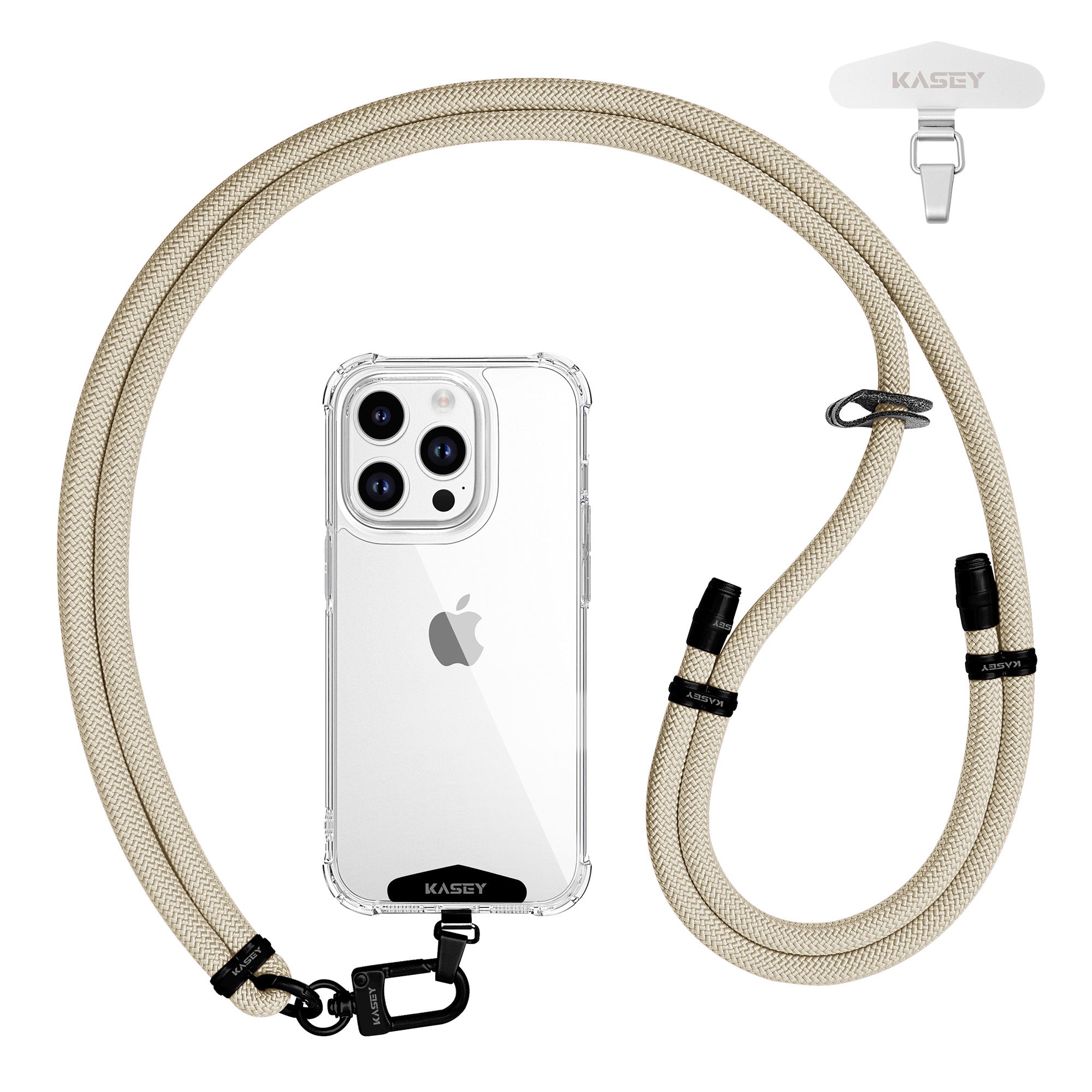 Cordons ajustables finition noir