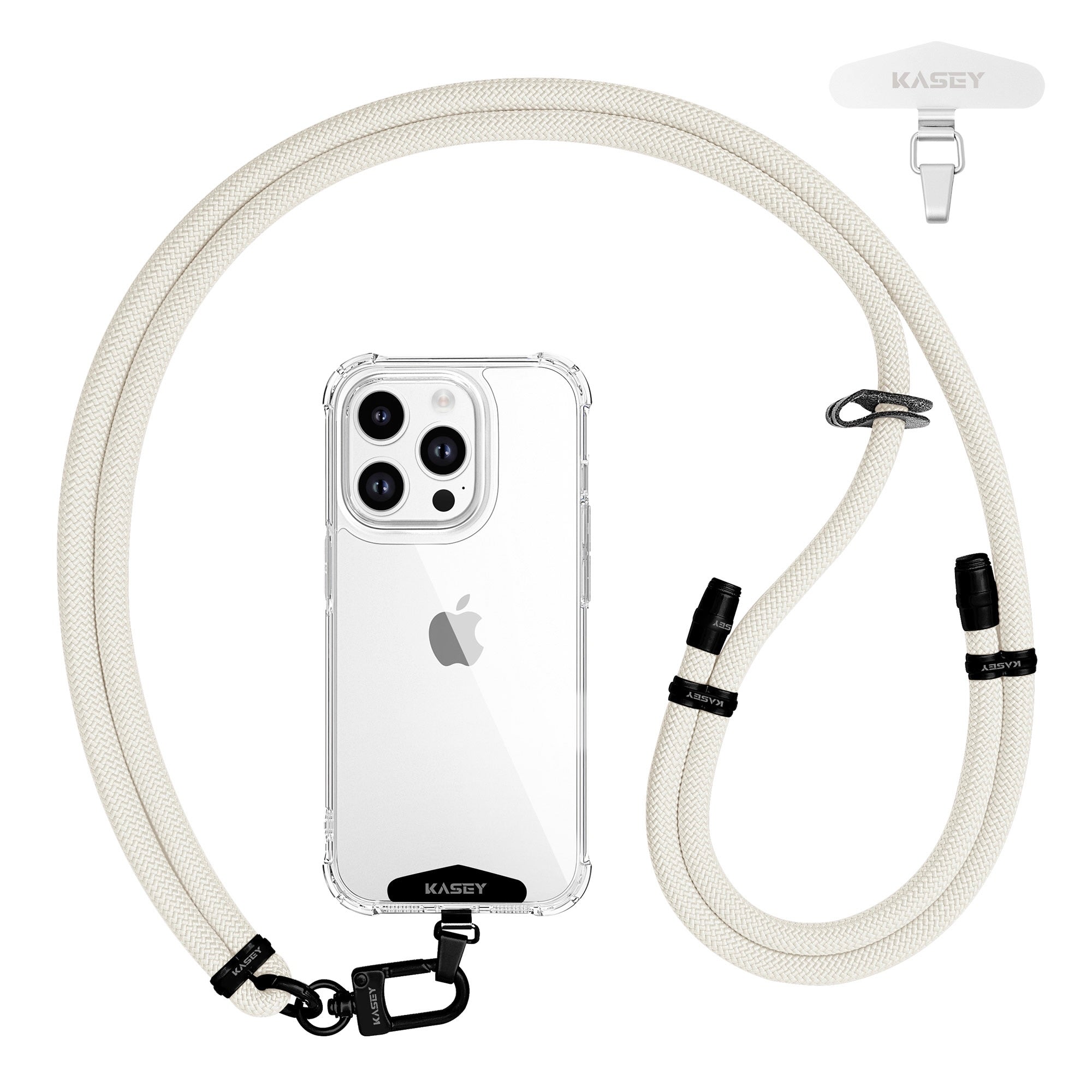 Cordons ajustables finition noir