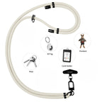 Adjustable lanyard black-finish